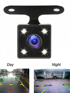 TDS TS-CAV34 Монитор 2 канала и камера автомобильные в наборе (7",800*400,9-45В)